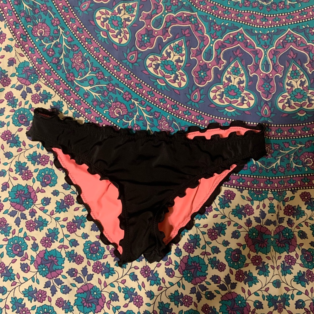 Pink bikini bottoms